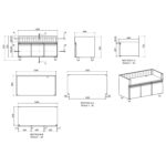 ΕΡΜΑΡΙΟ INOX BBQ TGH-B1-B8B-G ΜΕ ΠΟΡΤΕΣ - Image 7