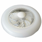 LINEME 02-00178 CIERZO ΑΝΕΜΙΣΤΗΡΑΣ ΟΡΟΦΗΣ 55CM ΜΕ ΦΩΣ ΚΑΙ ΤΗΛΕΧΕΙΡΙΣΤΗΡΙΟ ΛΕΥΚΟΣ