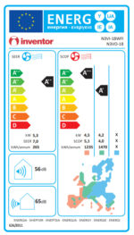 A/C INVENTOR NEO III NEVO-18/N3VI-18WFI INVERTER 18000 BTU A++/A+ ΜΕ ΙΟΝΙΣΤΗ ΚΑΙ WIFI - Image 2