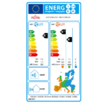 A/C FUJITSU SERIES ASEG24KLCA / AOEG24KLCA INVERTER 24000 BTU A++/A+