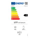 WINSTAR WSR2614 ΨΥΓΕΙΟ ΔΙΠΟΡΤΟ 213LT Υ144XΠ54XΒ57ΕΚ. ΛΕΥΚΟ