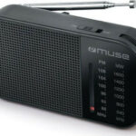 MUSE M-025 R ΡΑΔΙΟΦΩΝΟ ΜΠΑΤΑΡΙΑΣ ΜΑΥΡΟ BLACK