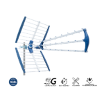 EDISION TALOS ΕΞΩΤΕΡΙΚΗ ΚΕΡΑΙΑ ΤΗΛΕΟΡΑΣΗΣ 18DB 5G 21-48 ΣΥΝΔΕΣΗ ΜΕ ΟΜΟΑΞΟΝΙΚΟ (COAXIAL) ΚΑΛΩΔΙΟ