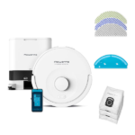 ROWENTA S90+ RR8797WH ΣΚΟΥΠΑ ROBOT ΓΙΑ ΣΚΟΥΠΙΣΜΑ & ΣΦΟΥΓΓΑΡΙΣΜΑ ΜΕ ΧΑΡΤΟΓΡΑΦΗΣΗ ΚΑΙ WI-FI ΛΕΥΚΗ