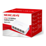 MERCUSYS MS105 V2 UNMANAGED L2 SWITCH ΜΕ 5 ΘΥΡΕΣ ETHERNET