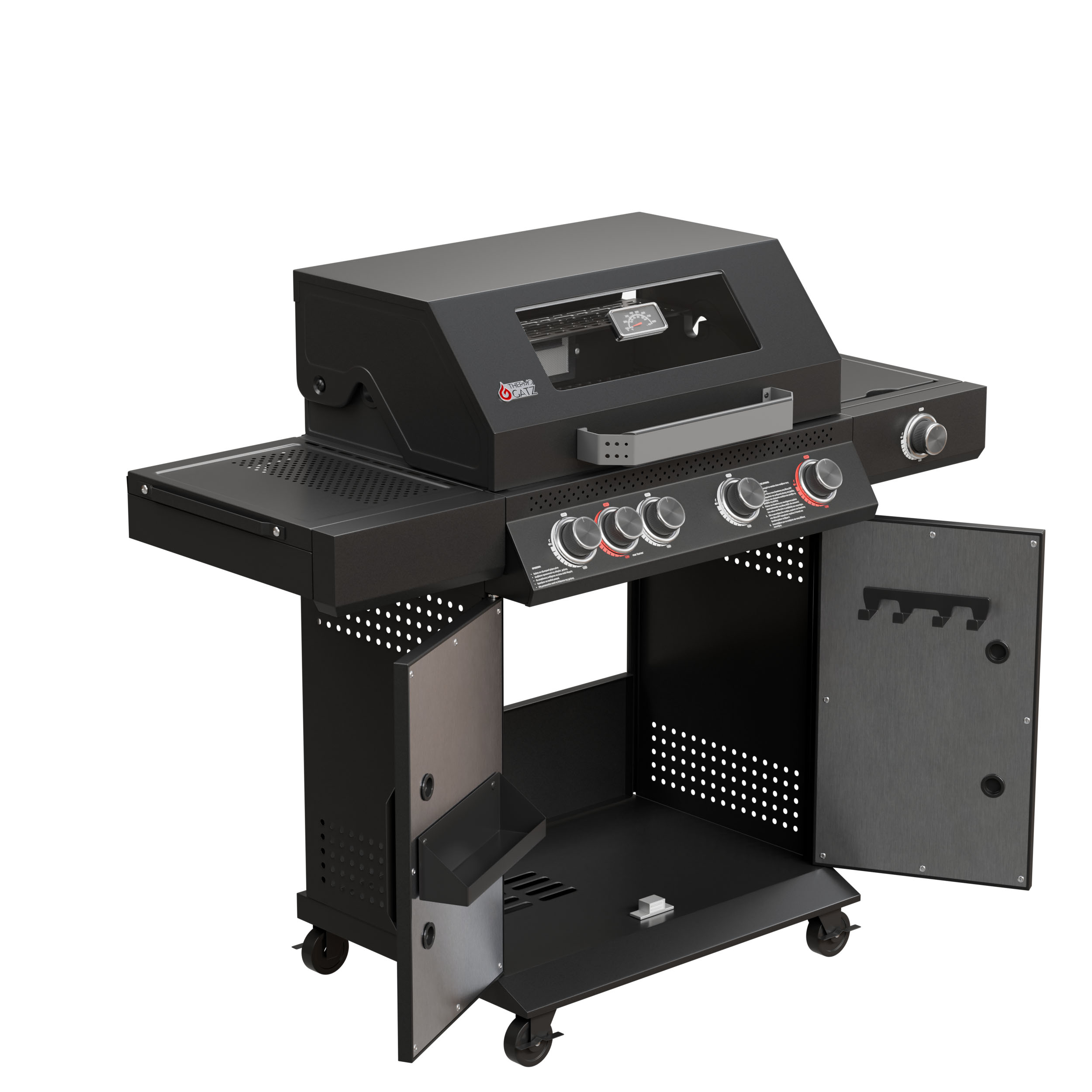Thermogatz BBQ ΥΓΡΑΕΡΙΟΥ GS GRILL ABYSS VIEW 4+1+1 19kW - Image 4