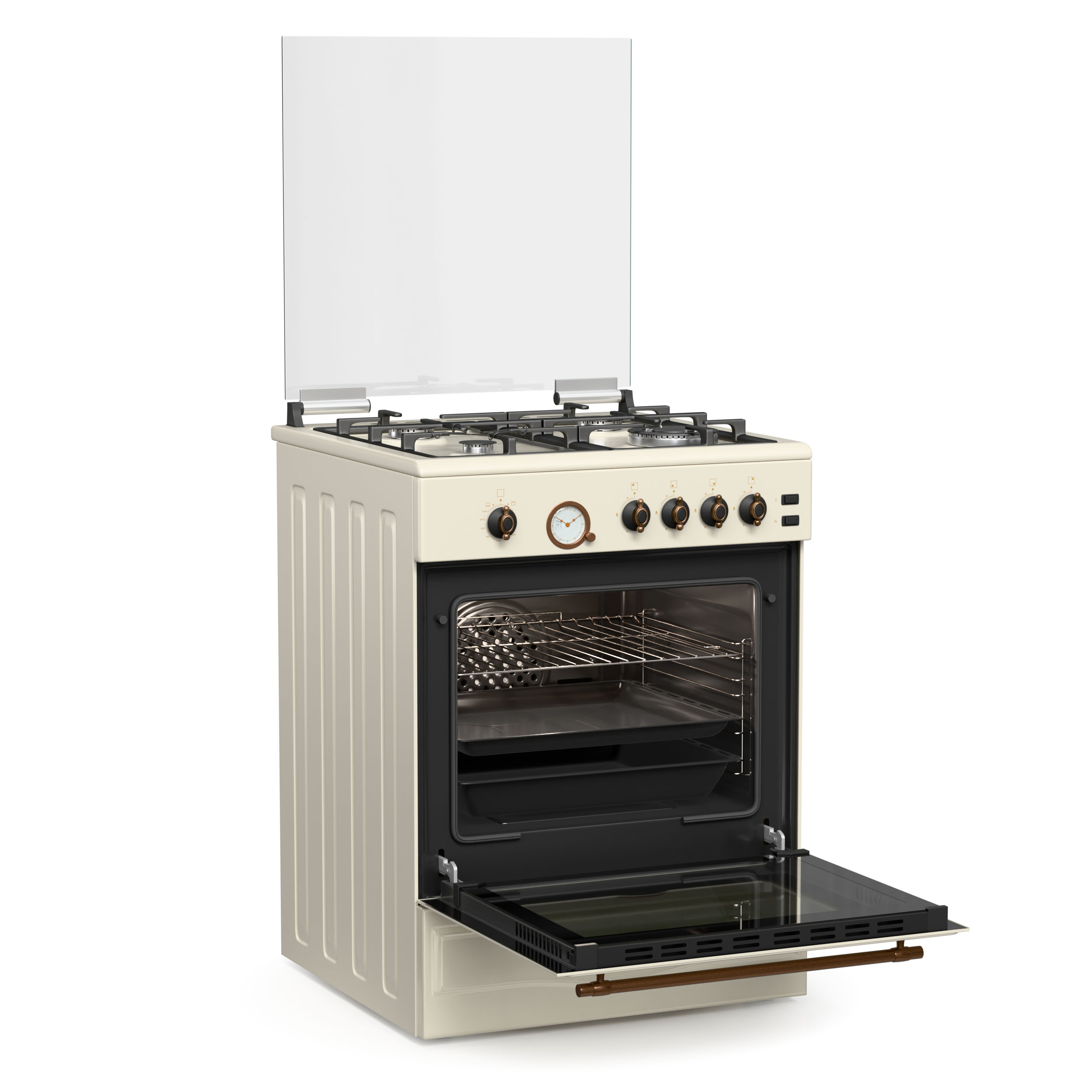 Thermogatz ΚΟΥΖΙΝΑ ΑΕΡΙΟΥ TGS 4111 RUSTIC BEIGE MULTIGAS - Image 5