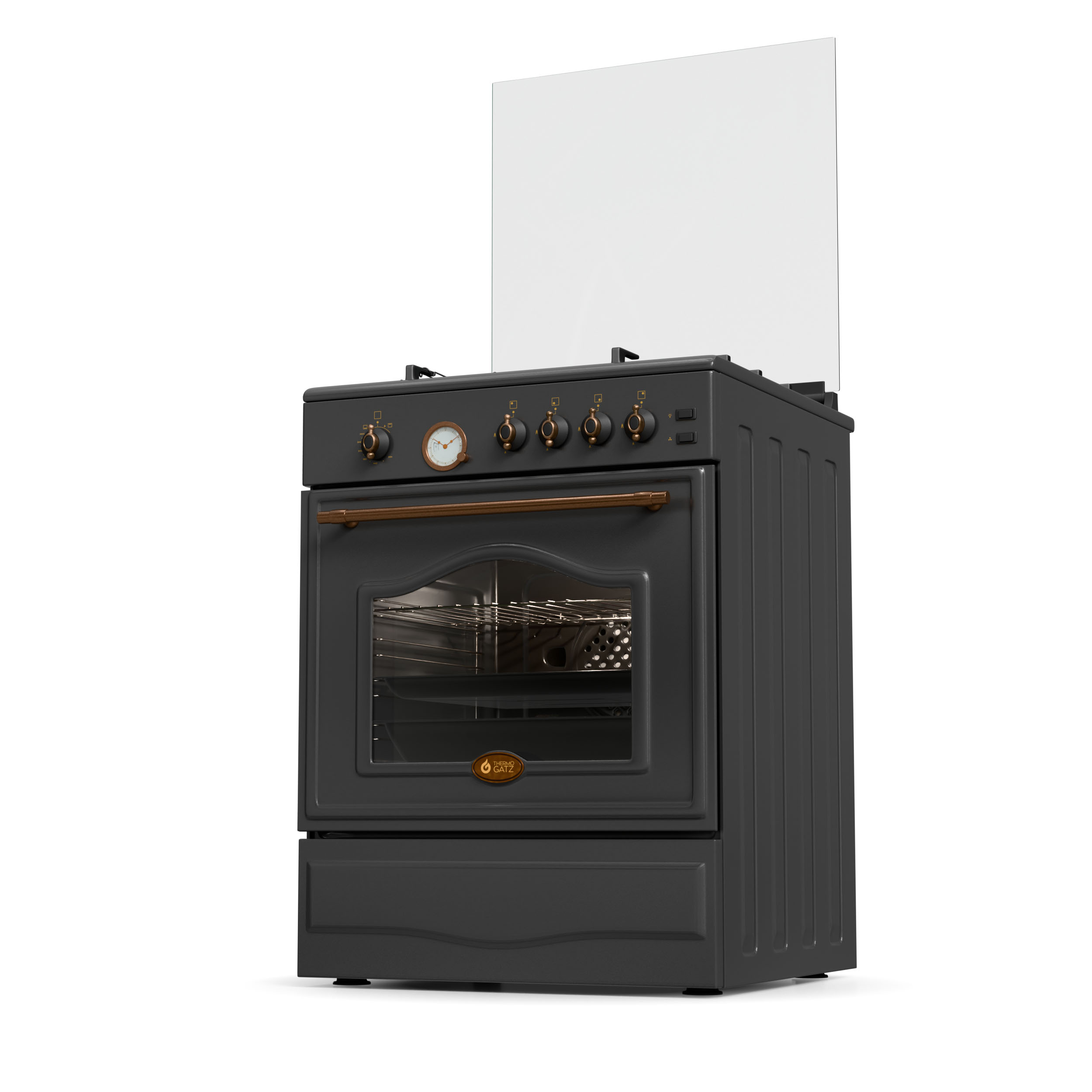 Thermogatz ΚΟΥΖΙΝΑ ΑΕΡΙΟΥ TGS 4222 RUSTIC ANTH MULTIGAS - Image 4