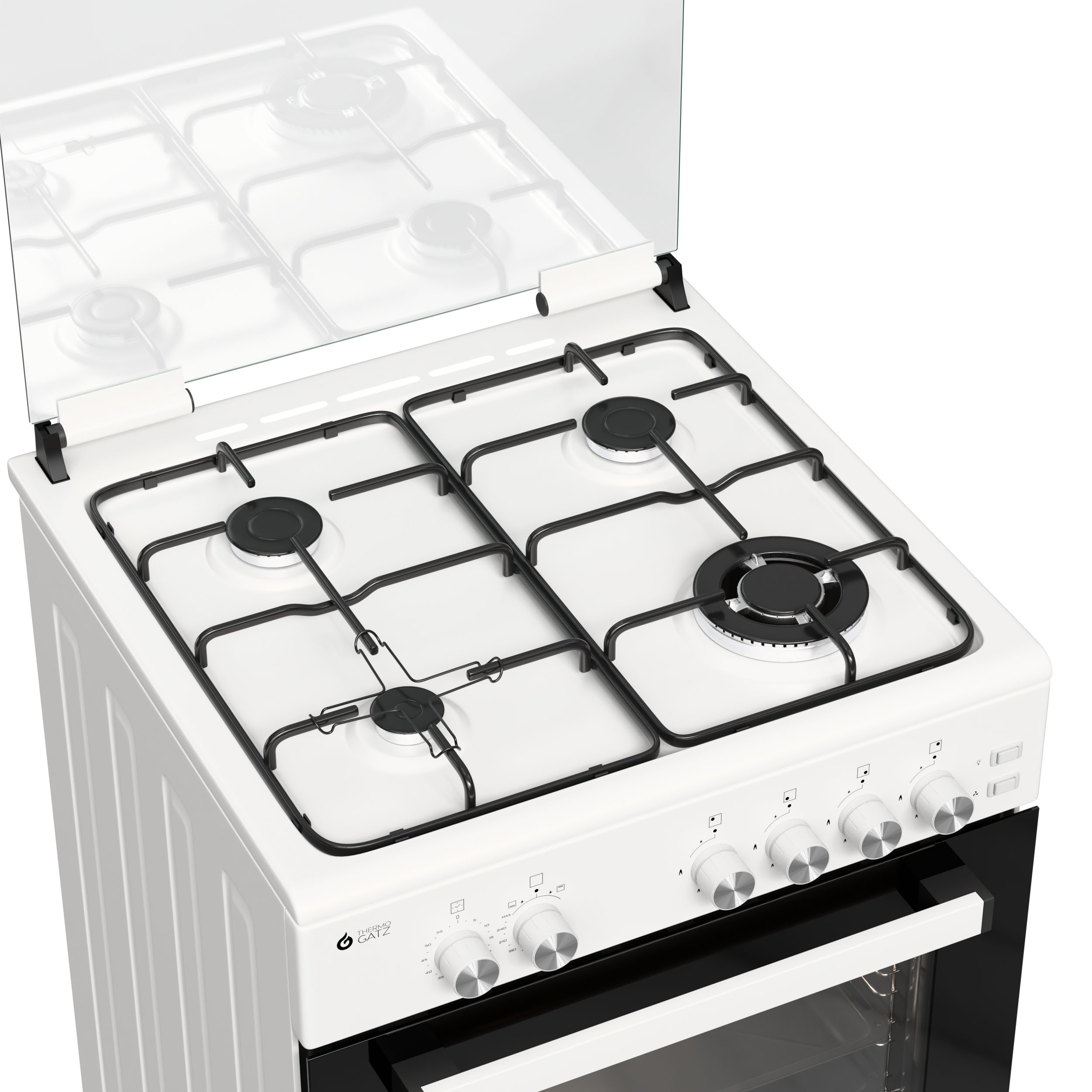 Thermogatz ΚΟΥΖΙΝΑ ΑΕΡΙΟΥ TGS 5021 MULTIGAS WH - Image 2