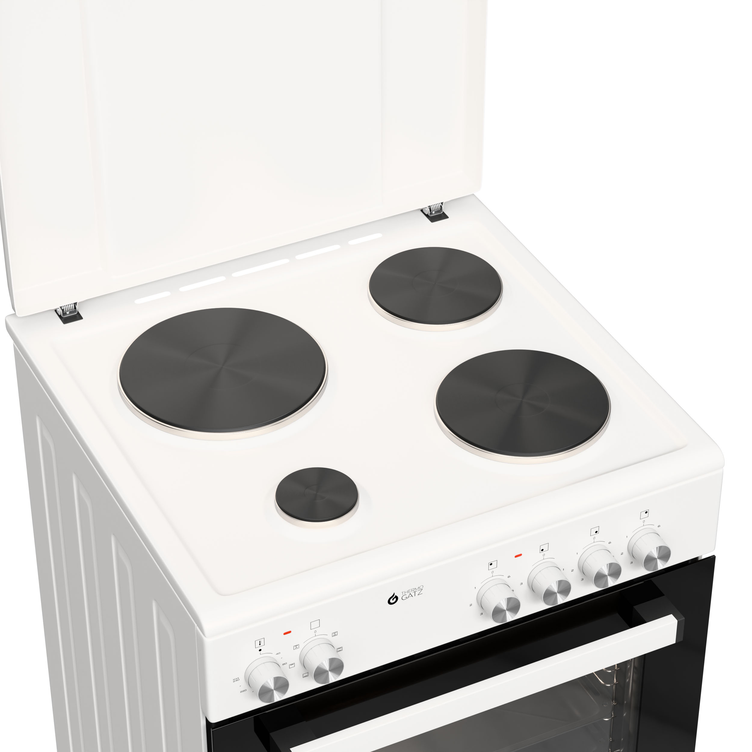 Thermogatz ΚΟΥΖΙΝΑ ΗΛΕΚΤΡΙΚΗ TGS E120 WH TURBO - Image 2