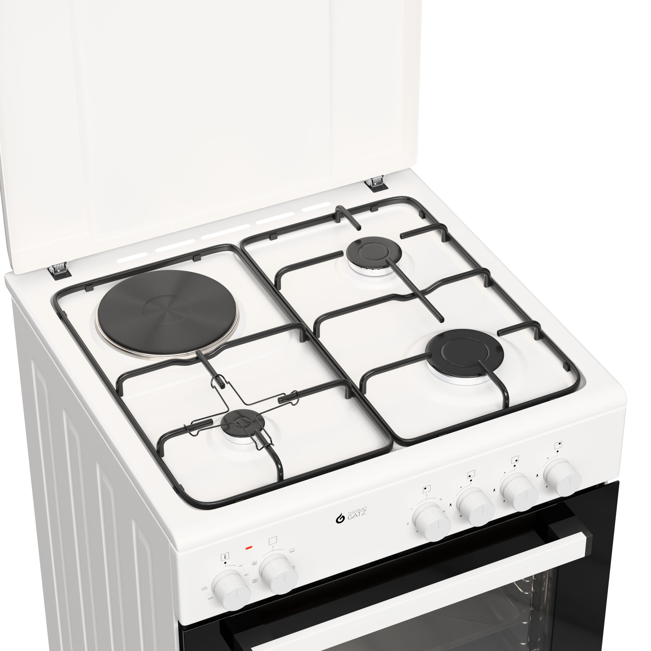 Thermogatz ΚΟΥΖΙΝΑ ΜΙΚΤΗ TGS 3501 WH - Image 2