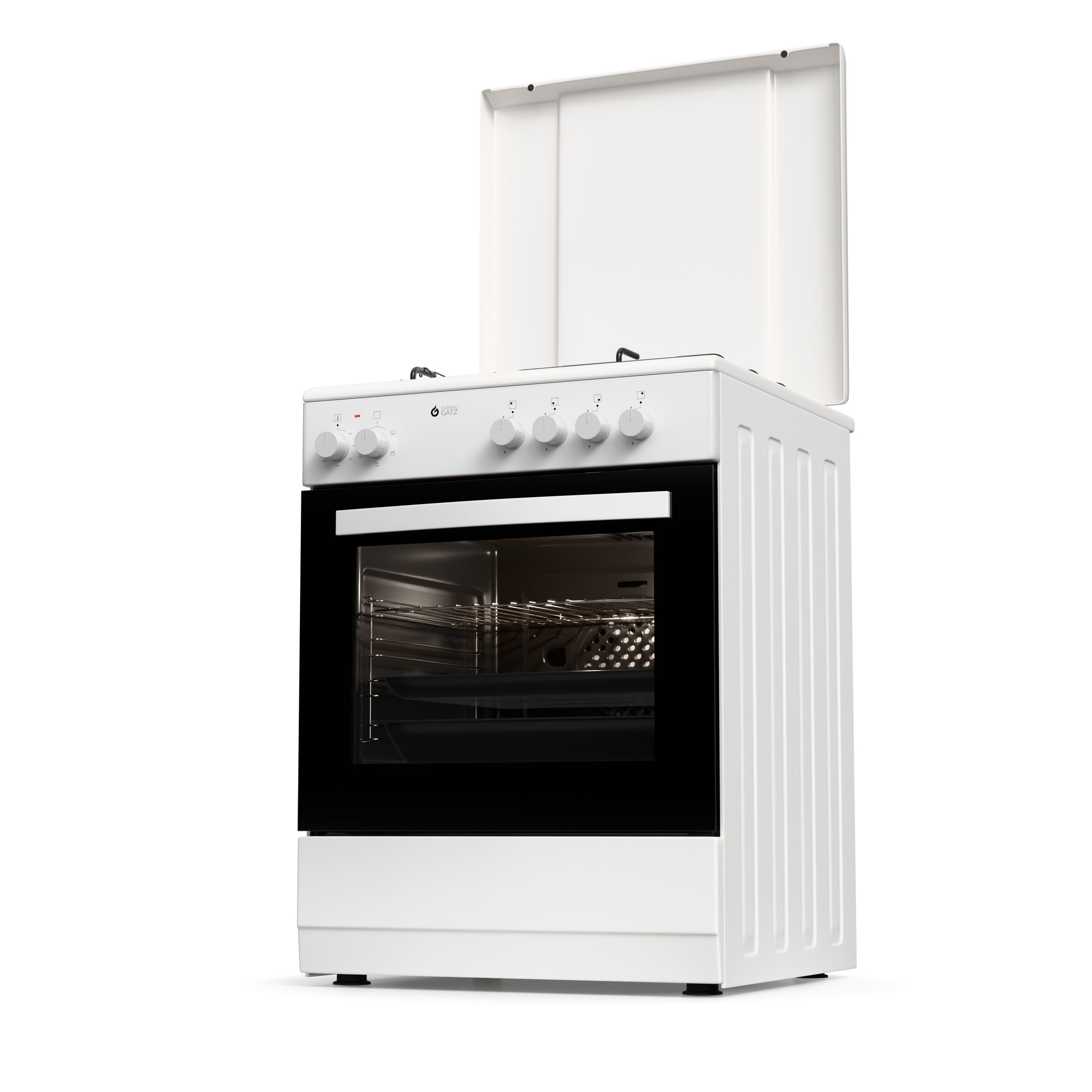 Thermogatz ΚΟΥΖΙΝΑ ΜΙΚΤΗ TGS 3610 WH TURBO - Image 4