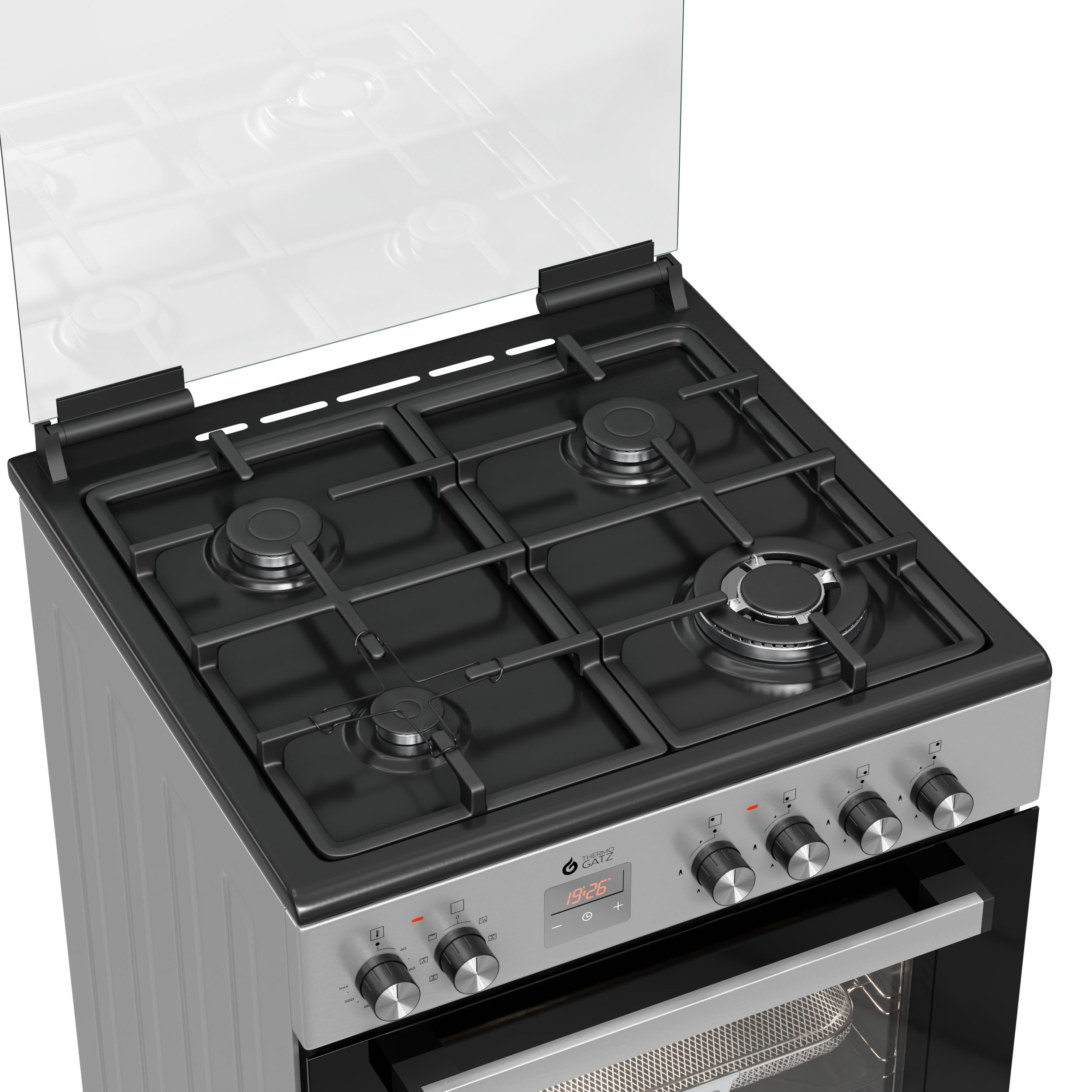 Thermogatz ΚΟΥΖΙΝΑ ΜΙΚΤΗ TGS 3980 IX 80Lt - Image 3