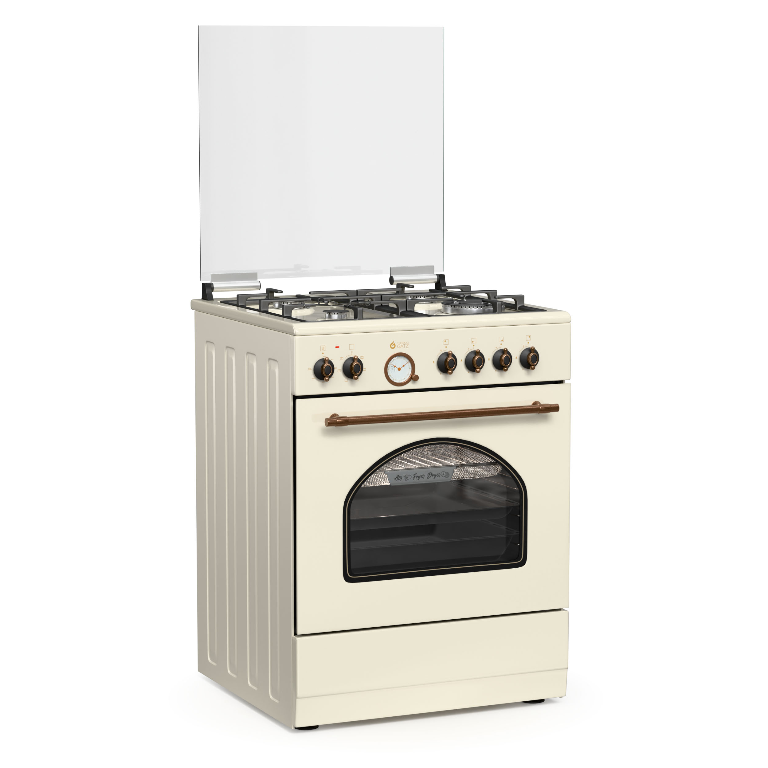 Thermogatz ΚΟΥΖΙΝΑ ΜΙΚΤΗ TGS 4320 BEIGE TURBO