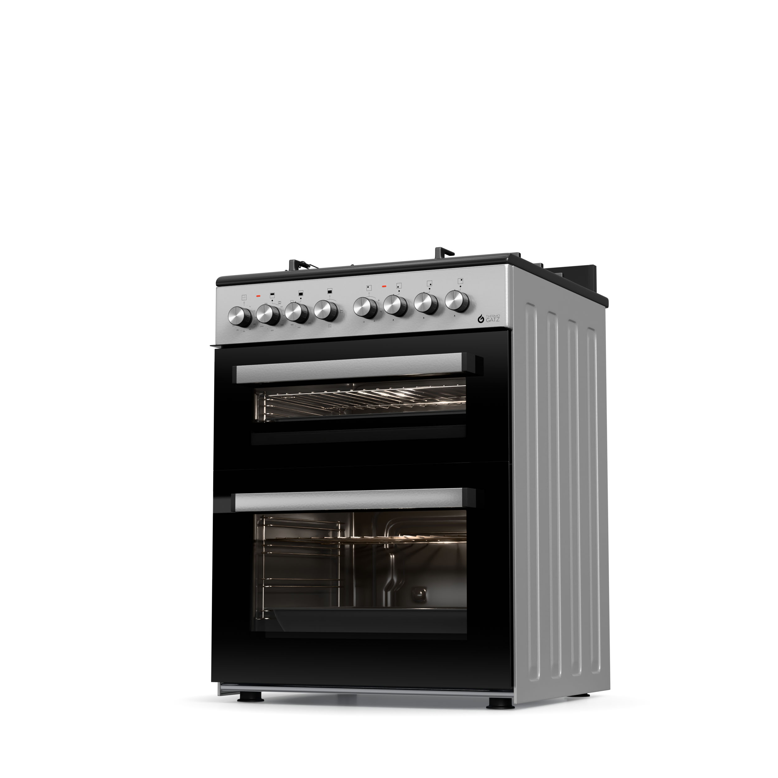 Thermogatz ΚΟΥΖΙΝΑ ΜΙΚΤΗ TGS 8001 IX DOUBLE-CAVITY - Image 4