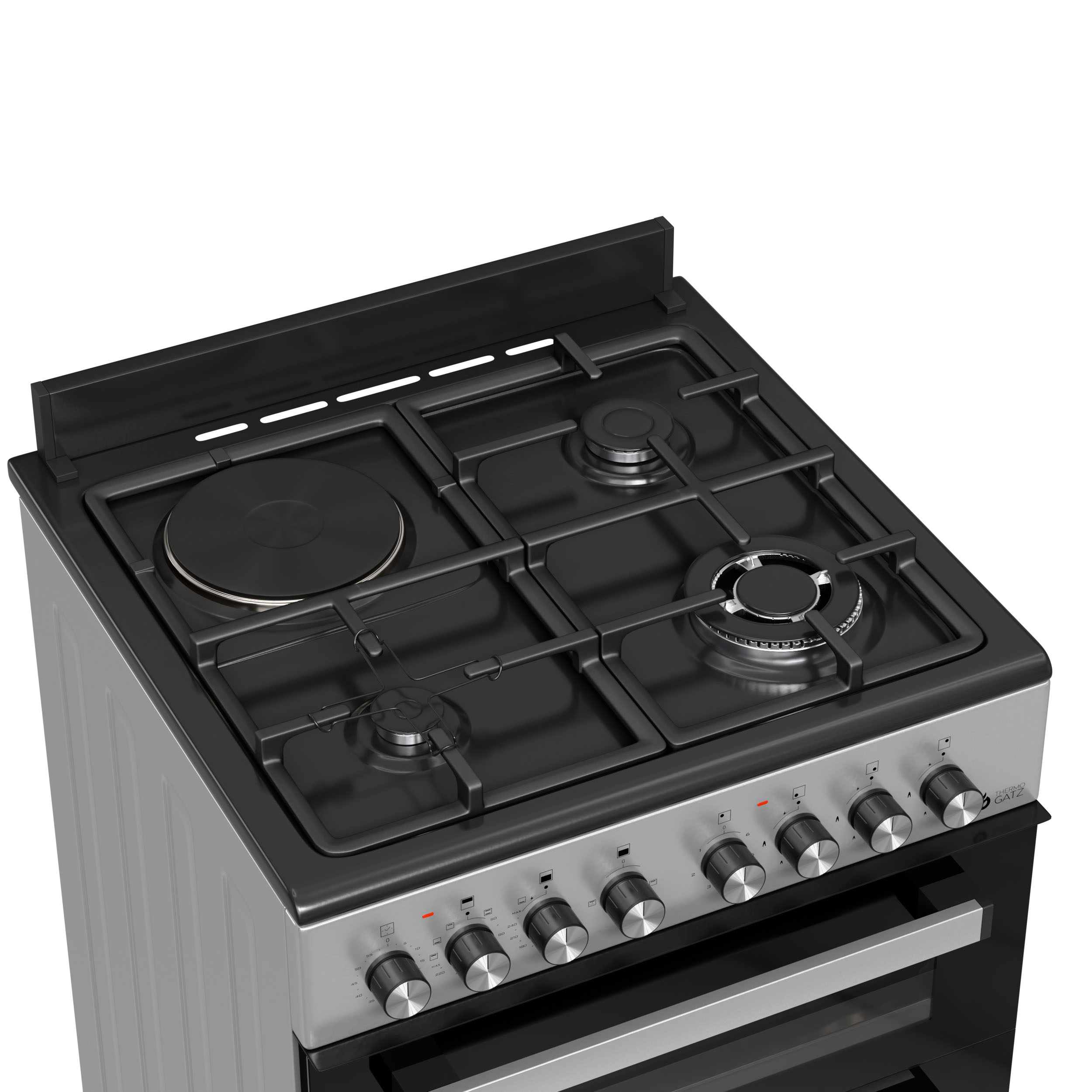 Thermogatz ΚΟΥΖΙΝΑ ΜΙΚΤΗ TGS 8001 IX DOUBLE-CAVITY - Image 2
