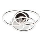 LINEME CIXLO 02-00343 ΑΝΕΜΙΣΤΗΡΑΣ ΟΡΟΦΗΣ 55CM ΜΕ ΦΩΣ ΚΑΙ ΤΗΛΕΧΕΙΡΙΣΤΗΡΙΟ ΛΕΥΚΟΣ