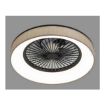 LINEME ARIA 02-00342 ΑΝΕΜΙΣΤΗΡΑΣ ΟΡΟΦΗΣ 53CM ΜΕ ΦΩΣ ΚΑΙ ΤΗΛΕΧΕΙΡΙΣΤΗΡΙΟ ΜΠΕΖ