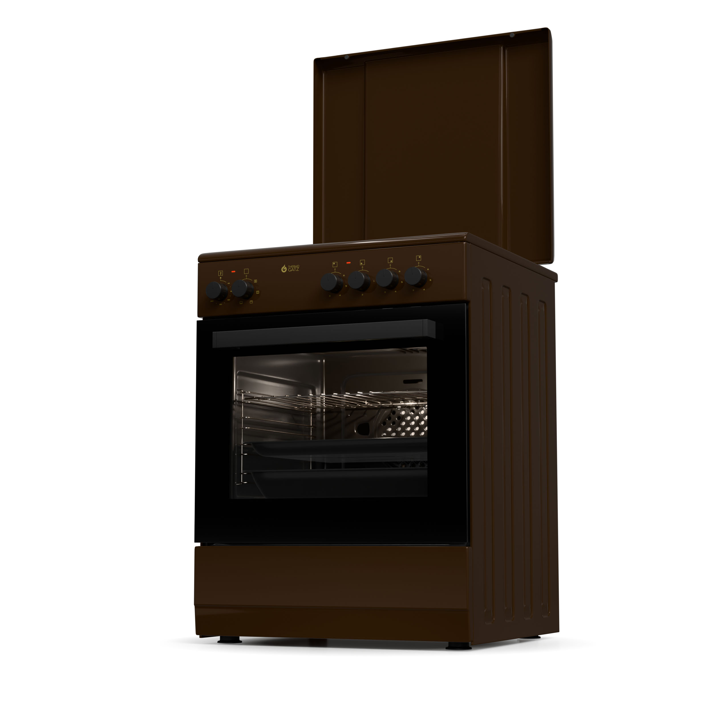 Thermogatz ΚΟΥΖΙΝΑ ΗΛΕΚΤΡΙΚΗ TGS E124 BR TURBO - Image 4