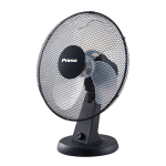 PRIMO PRTF-80593 ΕΠΙΤΡΑΠΕΖΙΟΣ ΑΝΕΜΙΣΤΗΡΑΣ 50W ΔΙΑΜΕΤΡΟΥ 40CM ΜΑΥΡΟΣ